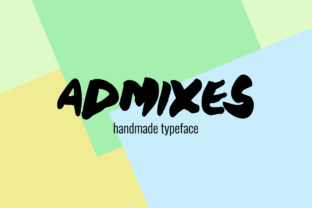 Admixes: The Bold Display Font for Standout Brand Identity