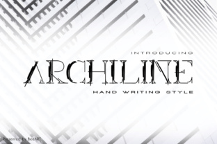 Archiline Typeface Review: A Hand-Scratched Display Font for Editorial Design