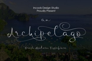 Archipelago: A Delicate Script Handwritten Font for Graceful Branding