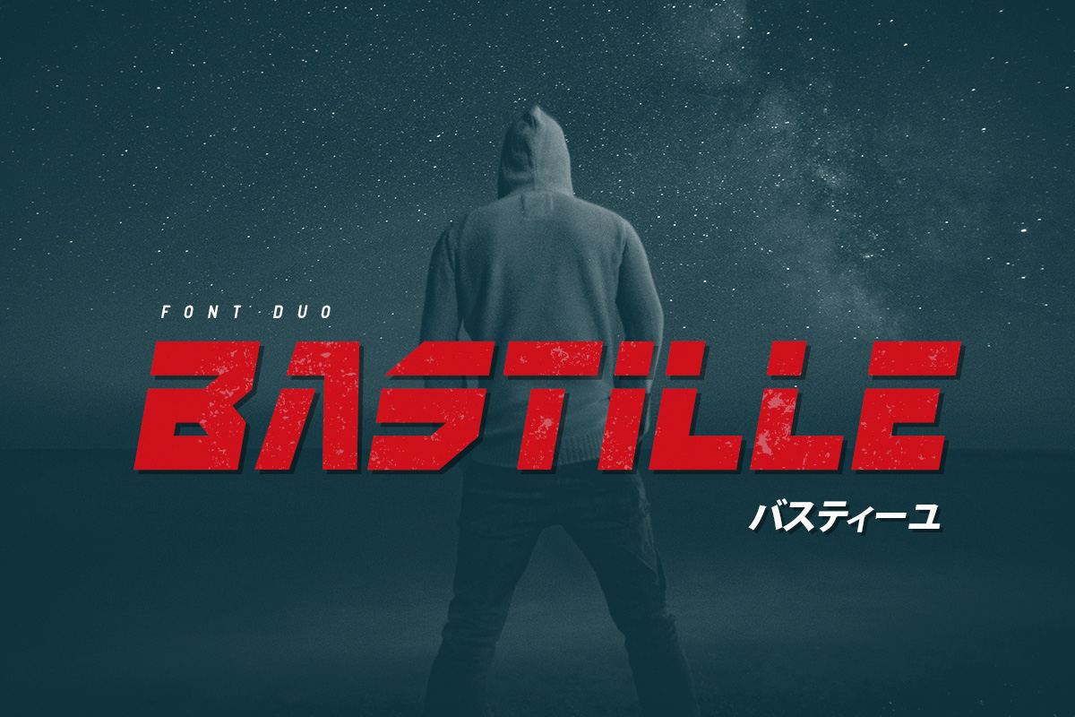 Bastille Display Font for Bold Web Design
