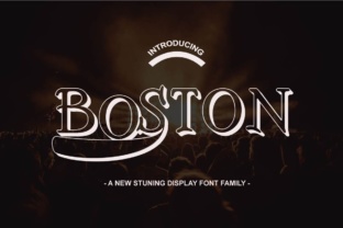 Boston Family Font: The Display Typeface for High-Impact Marketing