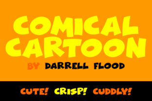Comical Cartoon Typeface: Elevating Editorial Design with Whimsy