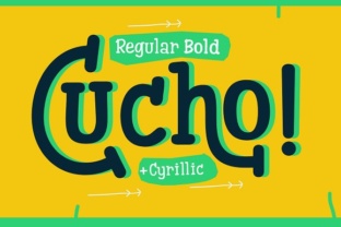 Cucho: A Playful Display Font for Creative Branding
