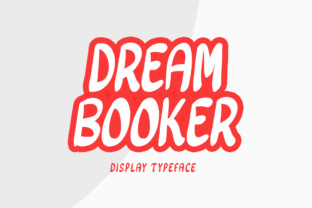 Dream Booker: The Bold Display Font for Standout Product Design