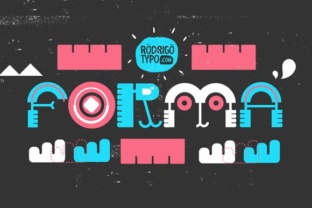 Forma: The Experimental Display Font for Modern Brand Identity