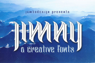 Jimny: The Unique Display Font for Standout Campaigns