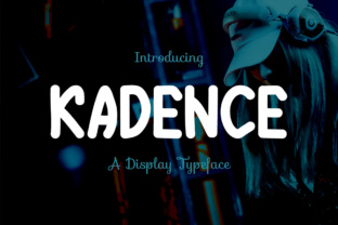 Kadence Display Font for Modern Brand Identity