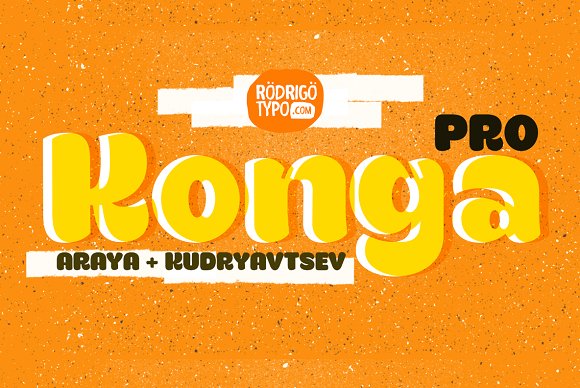Konga Pro Typeface Review for Boutique Branding and Print Design