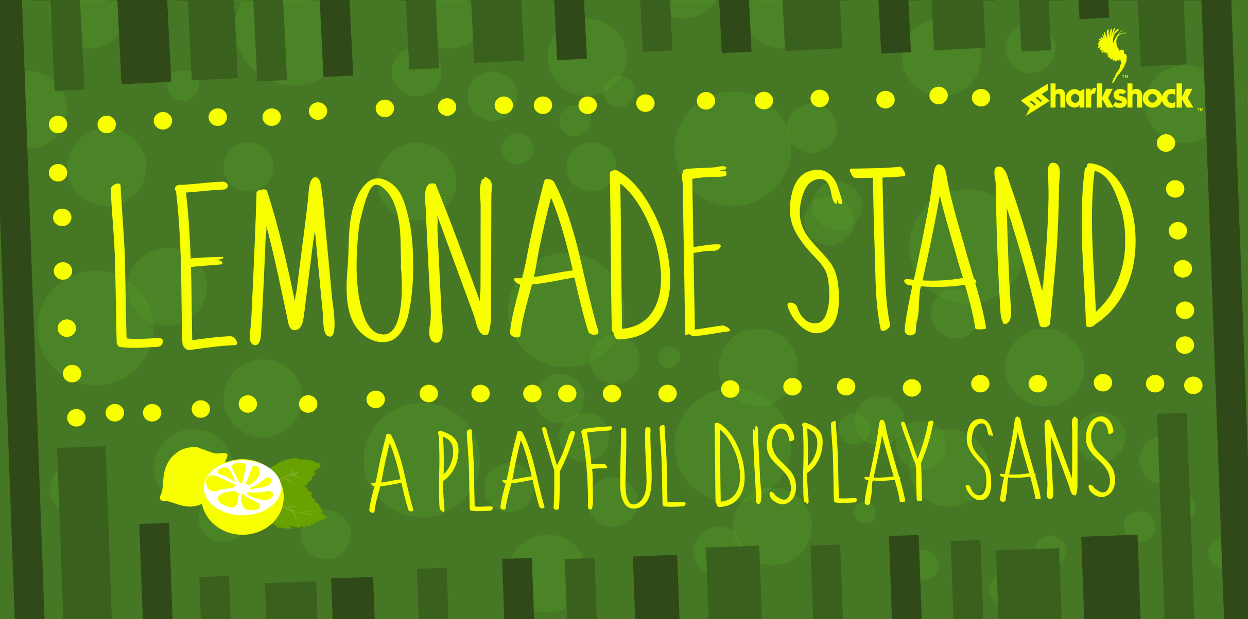 Lemonade Stand: A Playful Display Font for Modern Web Design