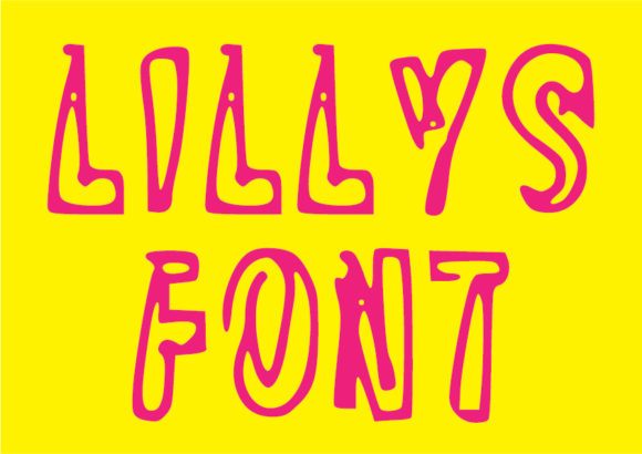 Lilly s Font: A Playful Display Typeface for Handmade Branding