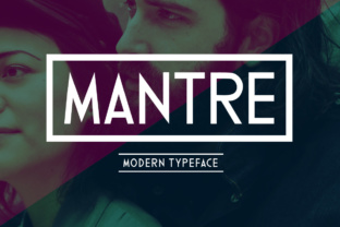 Mantre: A Modern Sans Serif Typeface for Editorial Design