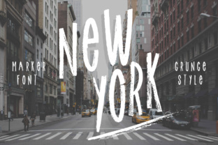New York Brush Typeface for Editorial Branding