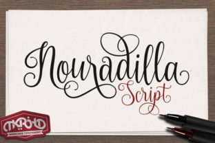 Nouradilla Script: Elevating Handmade Brand Identity