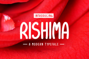 Rishima Display Font for Bold Campaign Headlines