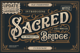 Sacred Bridge Family: A Timeless Typeface for Editorial Design