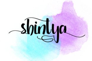 Shintya Script Font for Romantic Branding
