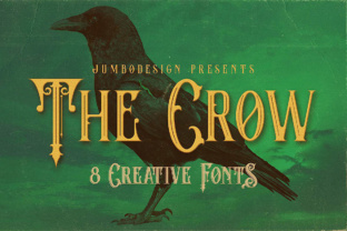 The Crow Typeface: Elevating Editorial Design with Vintage Serif Appeal