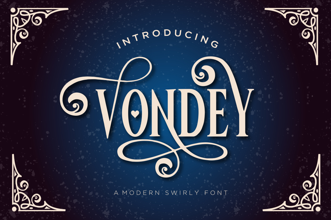 Vondey Display Font: A Designer’s Guide to Ornamental Branding